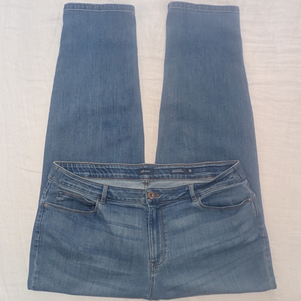 J. Jill Boyfriend Straight Leg Ankle Jeans - Picture 4 of 11